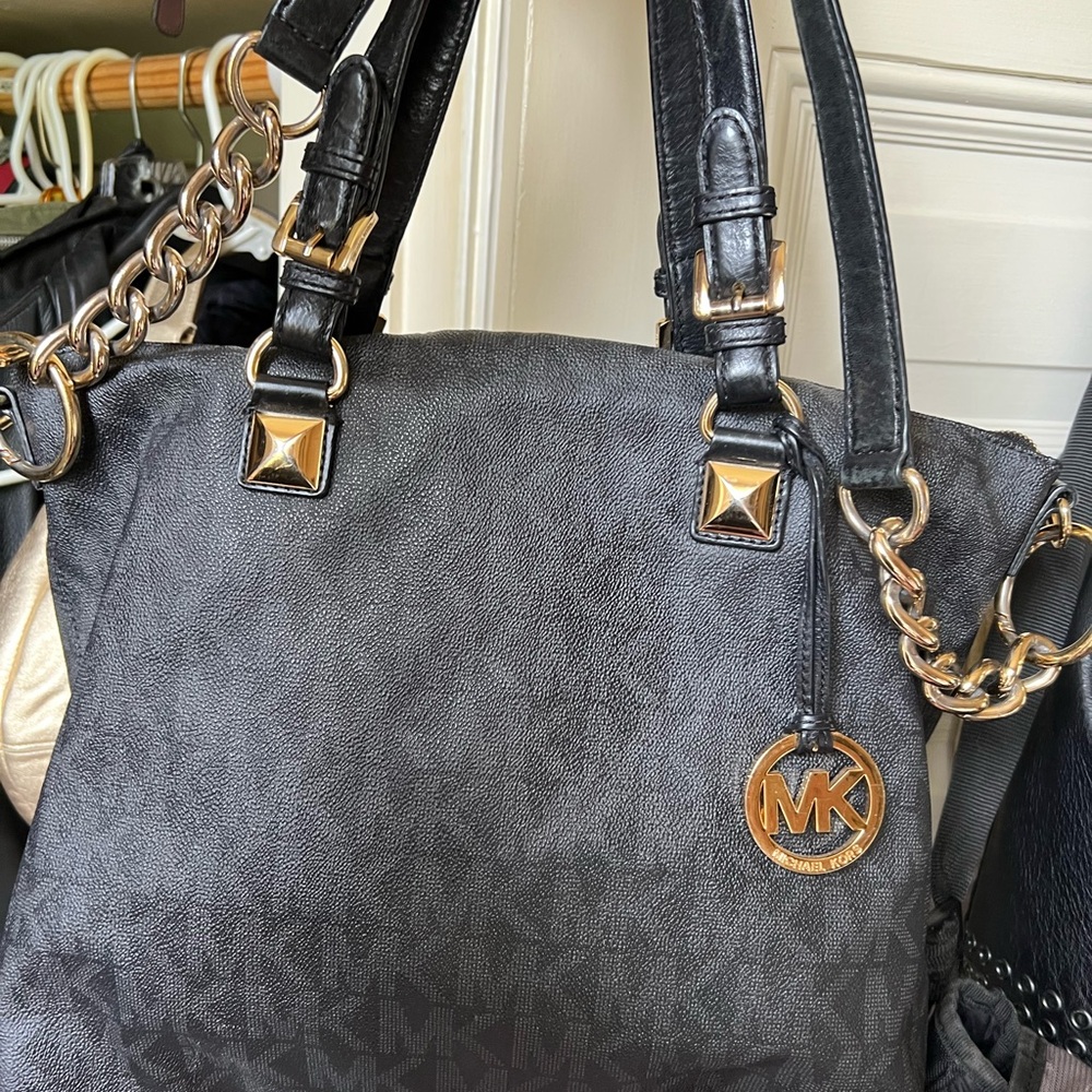 Michael Kors Black Tote Bag